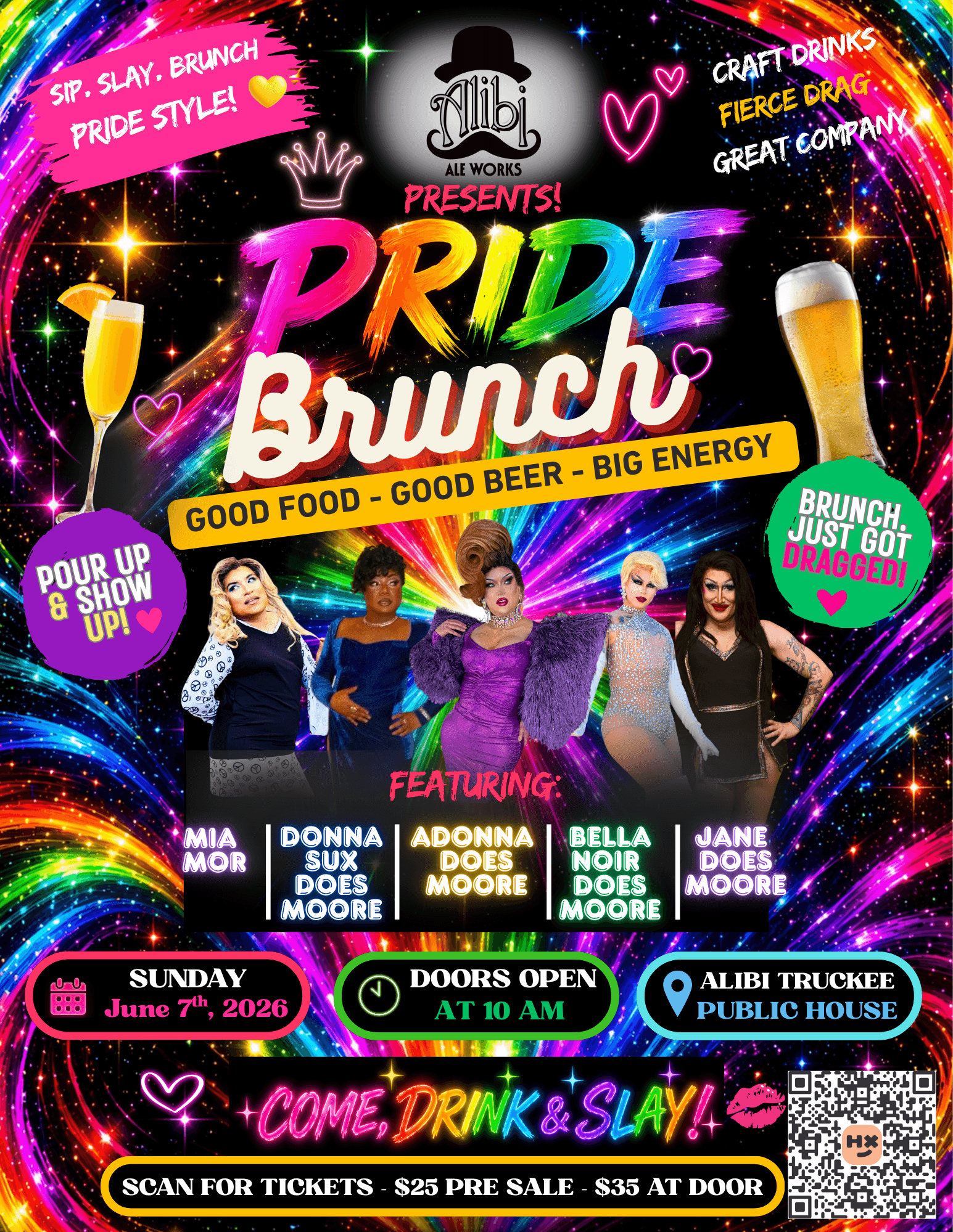 Drag Brunch - SOLD OUT EVENT flyer