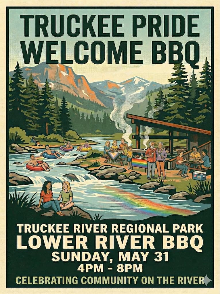 Pride Week Kickoff BBQ flyer