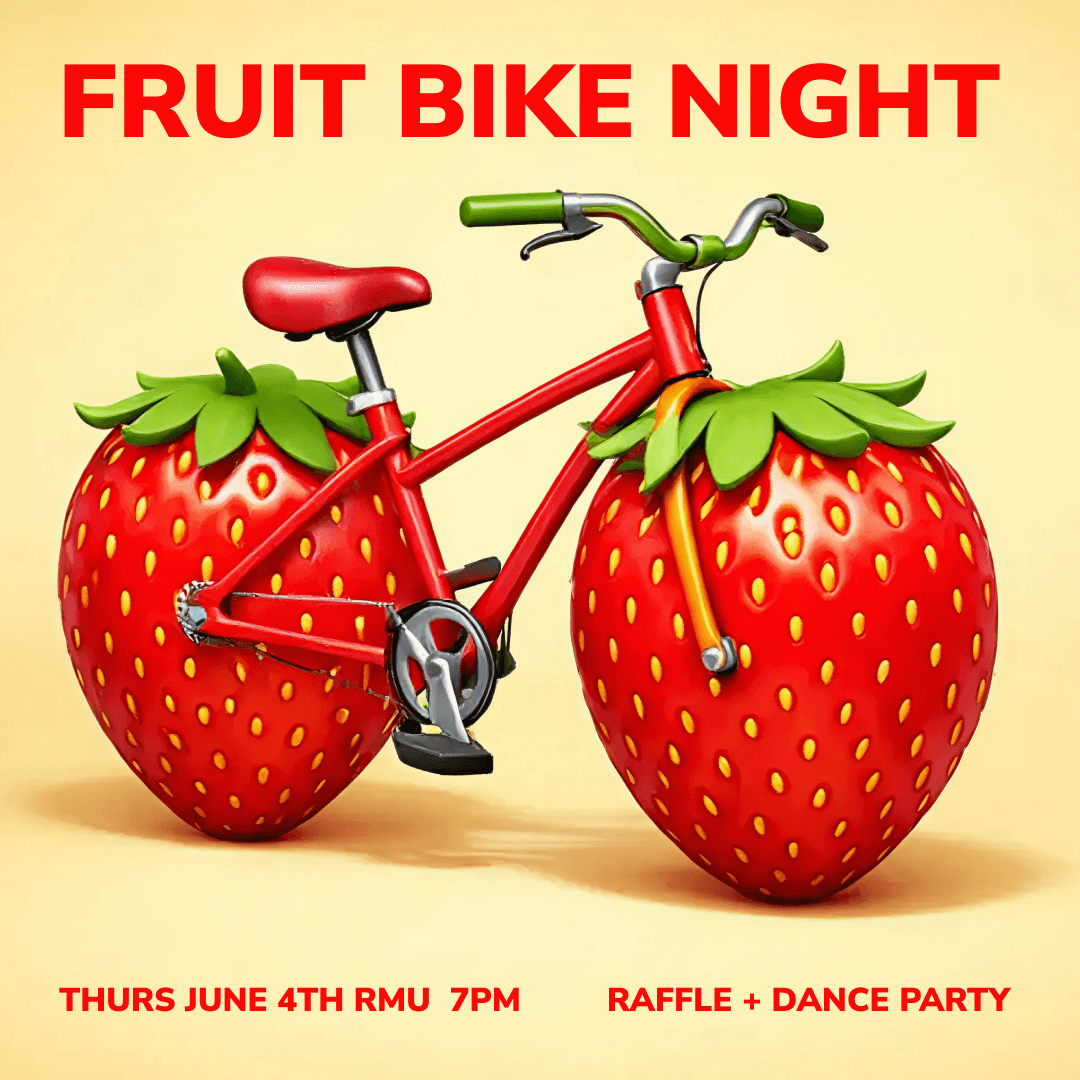 FRUIT Bike Night & Party at RMU flyer