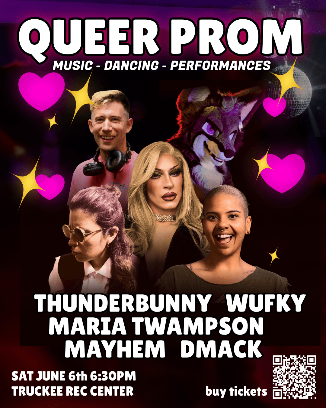 QUEER PROM flyer
